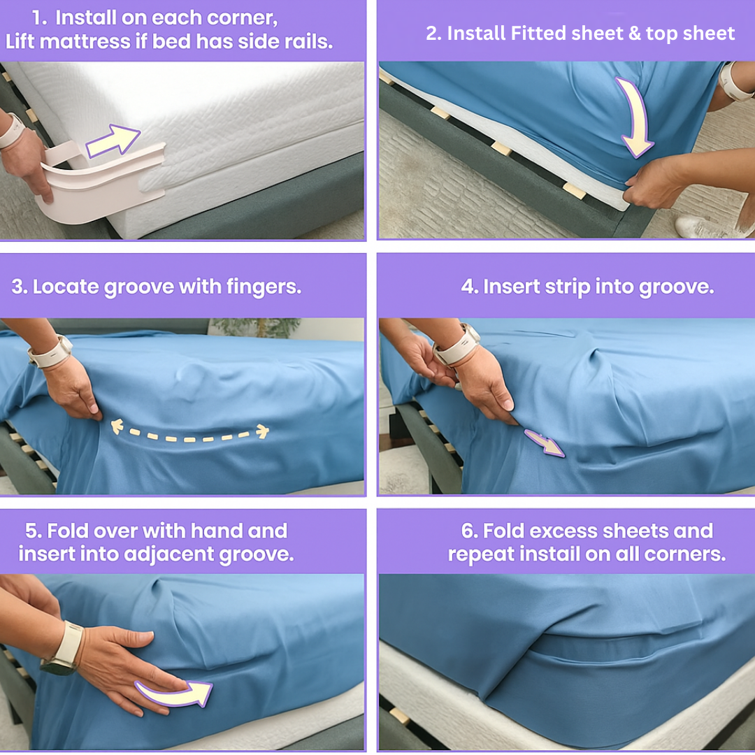 SheetLock™ - Bed Sheet Holder