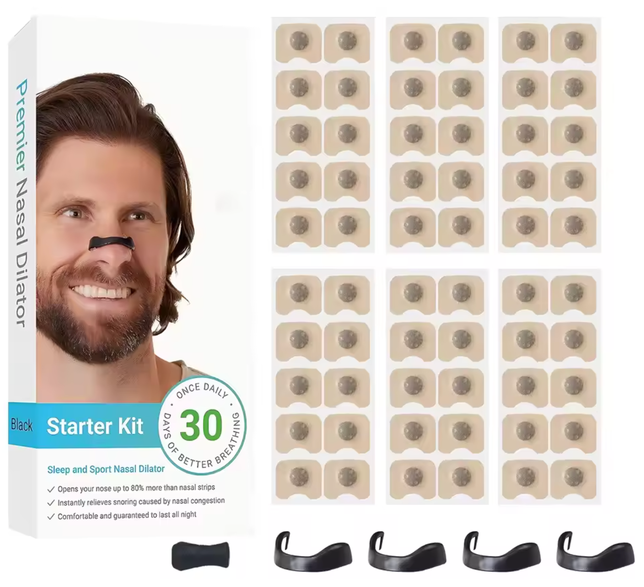 Breathe Ease™ - Magnetic Nose Strip