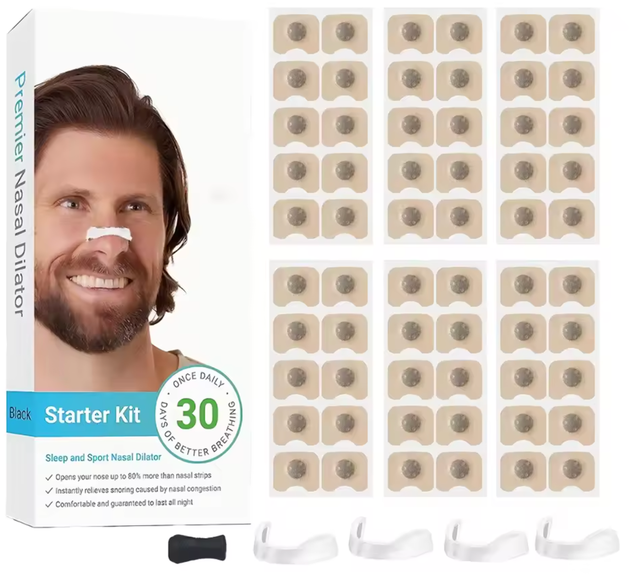 Breathe Ease™ - Magnetic Nose Strip