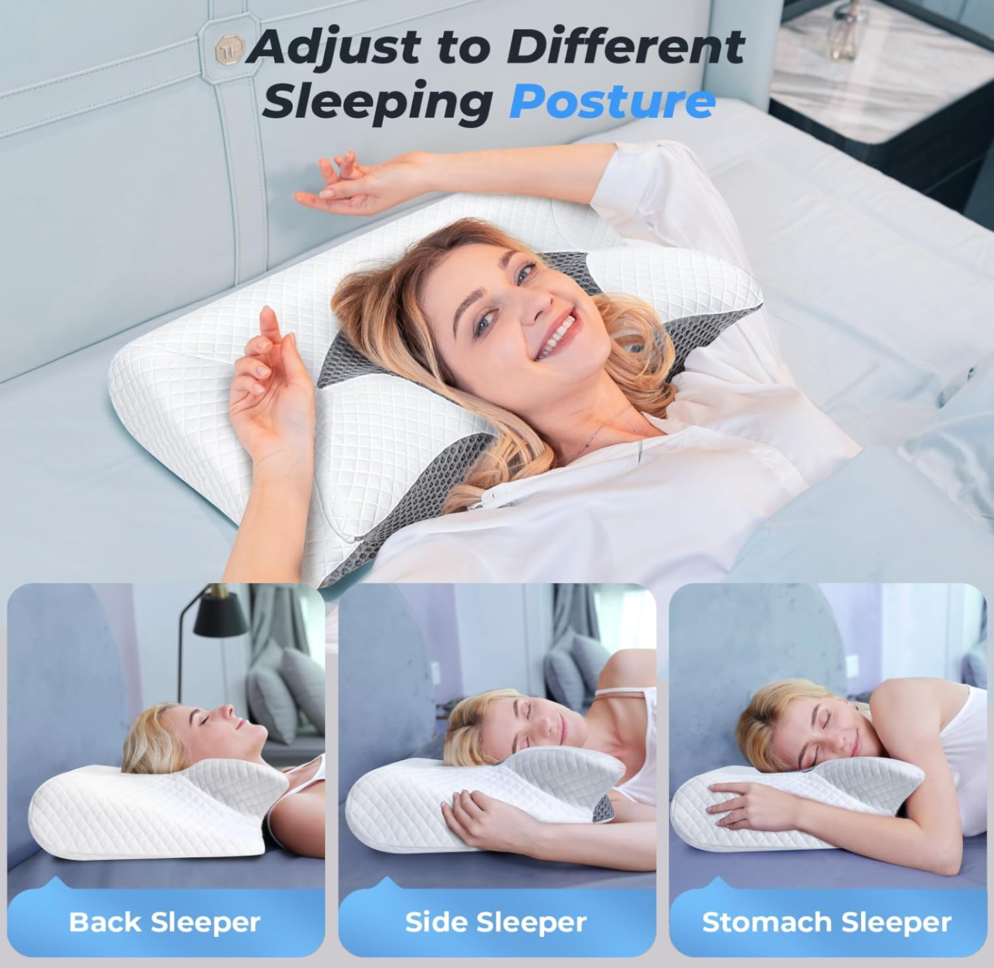 The PureSleep™ Cervical Pillow