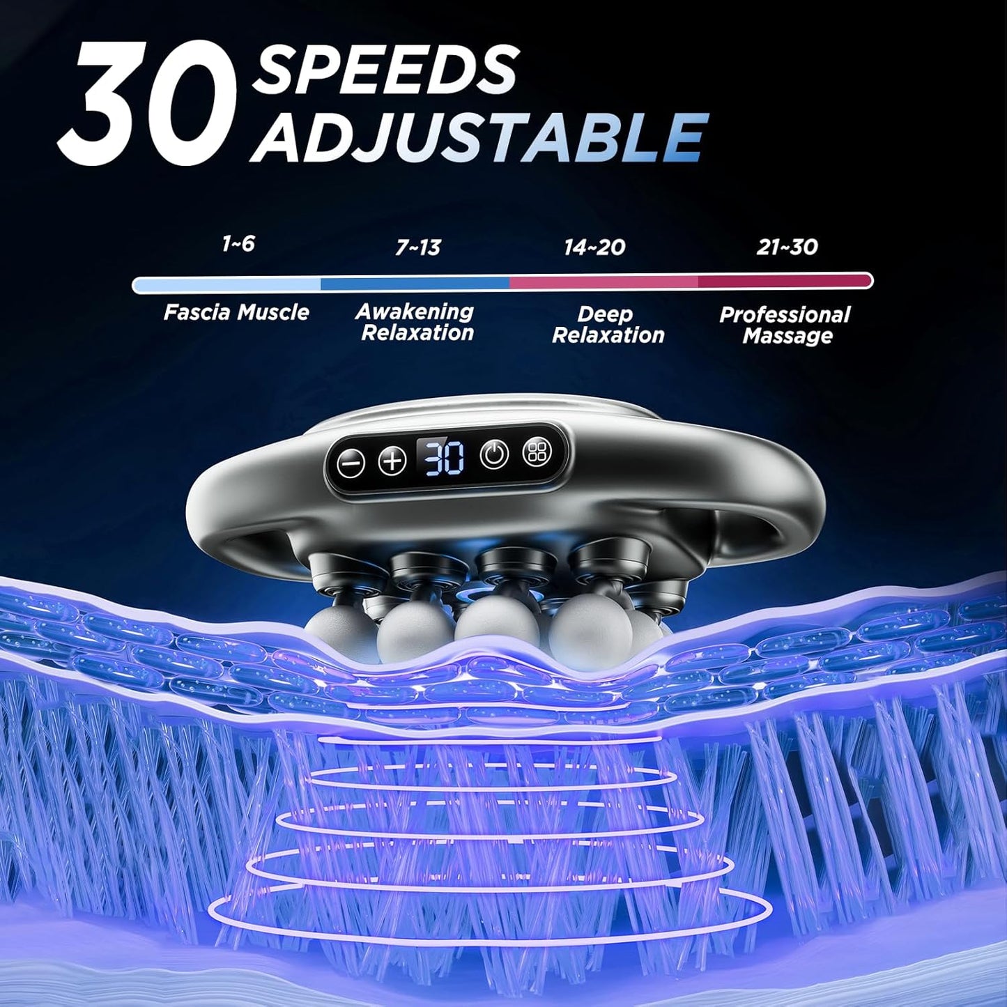 16-Head Full body Massage Gun